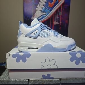 Jordan 4 Retro Forget Me Not (Size 11 Women's)